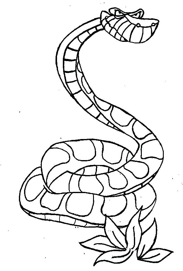 600x887 Jungle Book Coloring Pages Jungle Book Frightening Jungle Book