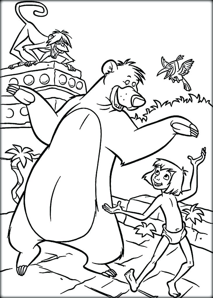 730x1024 Jungle Book Colouring Pages Games Printable Coloring Jungle Animal