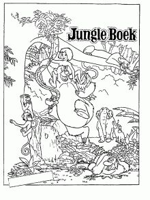 220x293 Disney's Jungle Book Free Printables, Activities, Coloring Pages