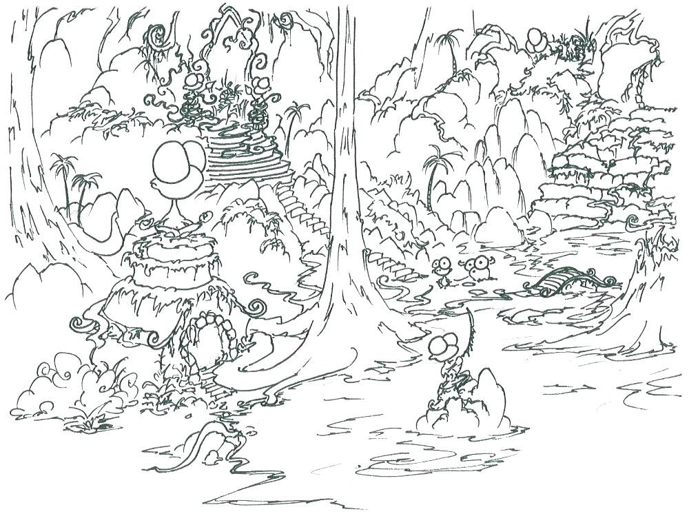 1000x749 Jungle Book Coloring Page Best Of Jungle Coloring Page Images