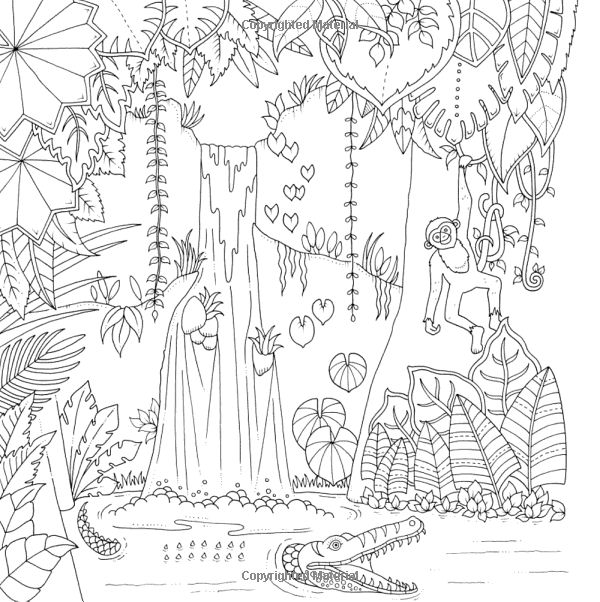 600x602 Free Printable Color Pages For Adults Johanna Basford Books