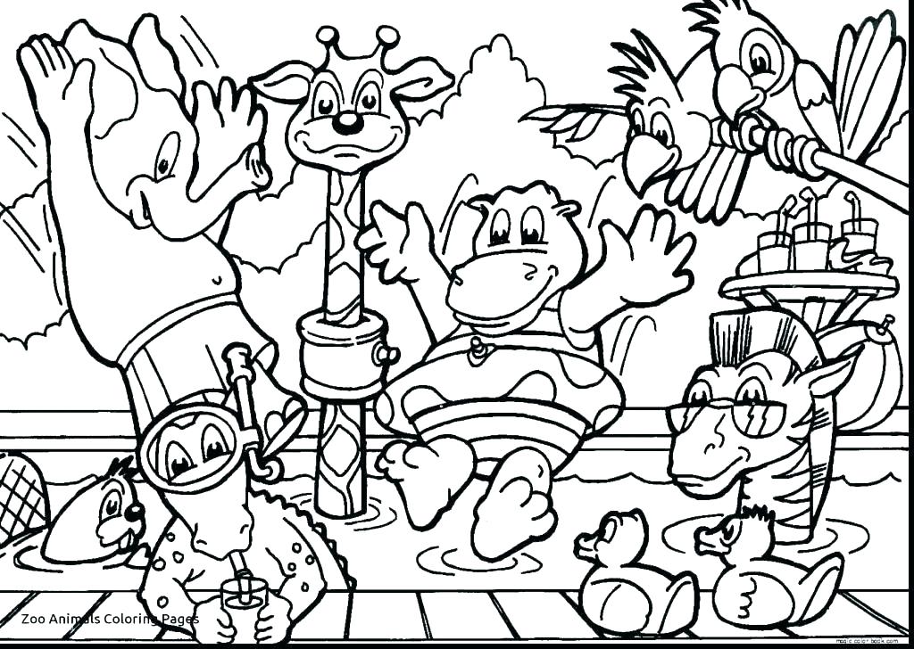 1024x728 Jungle Coloring Pages Free Jungle Animal Coloring Pages Plus Baby