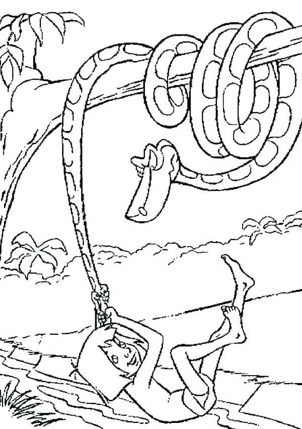 600x851 Free Coloring Pages Jungle Scenes Jungle Junction Coloring Pages