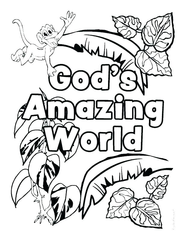 Jungle Printable Coloring Pages