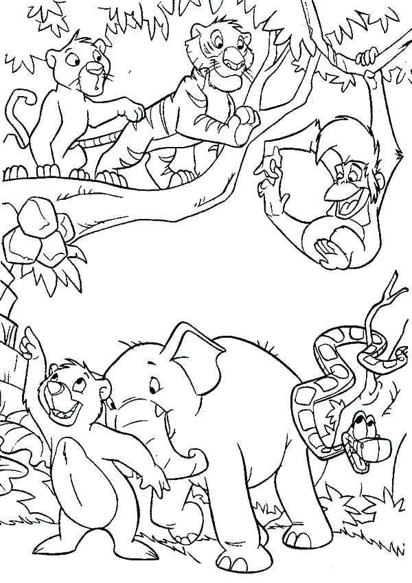 600x849 Jungle Junction Coloring Pages