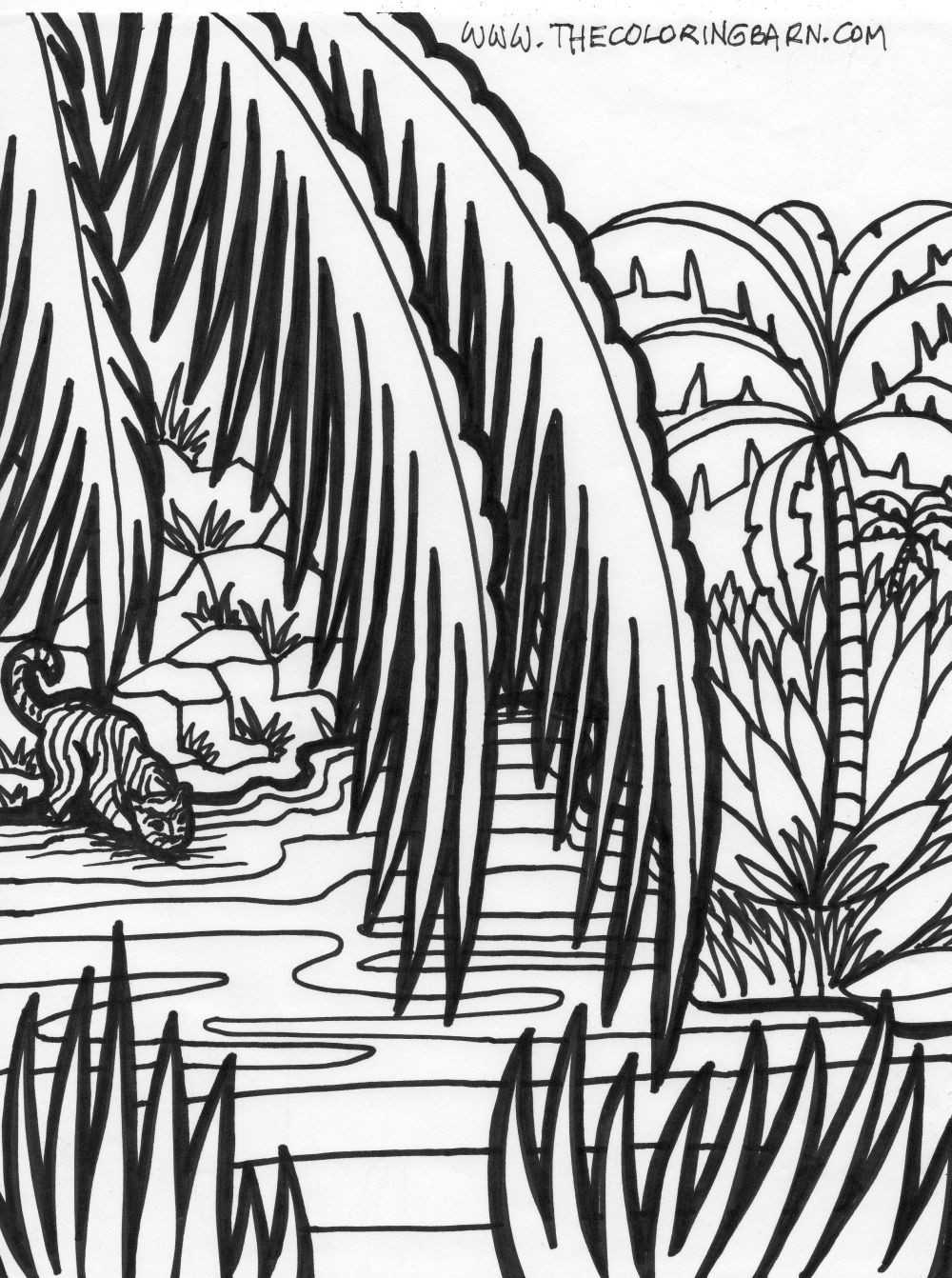 1000x1342 Kids Jungle Coloring Pages More Pages To Color