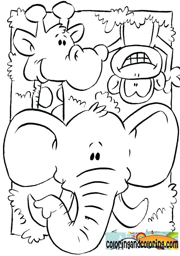 595x842 Jungle Coloring Page Jungle Animals Coloring Page Jungle Animals
