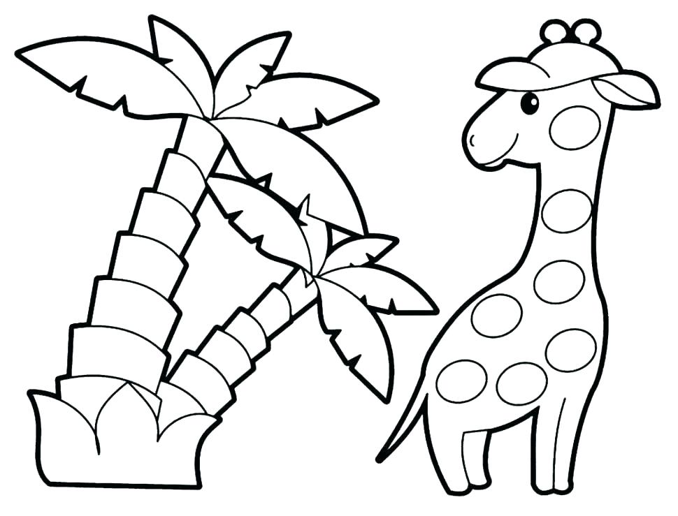 970x739 Jungle Bird Parrot Coloring Pages Printable For Kids Teaching