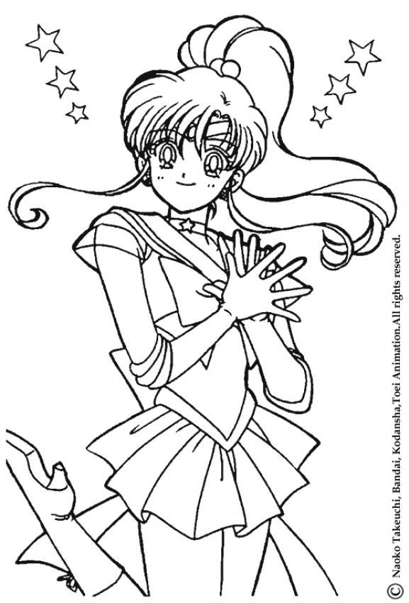 577x850 Sailor Jupiter Coloring Pages Of Epicness Sailor