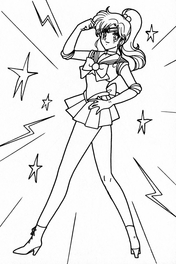 736x1104 Jupiter Coloring Page