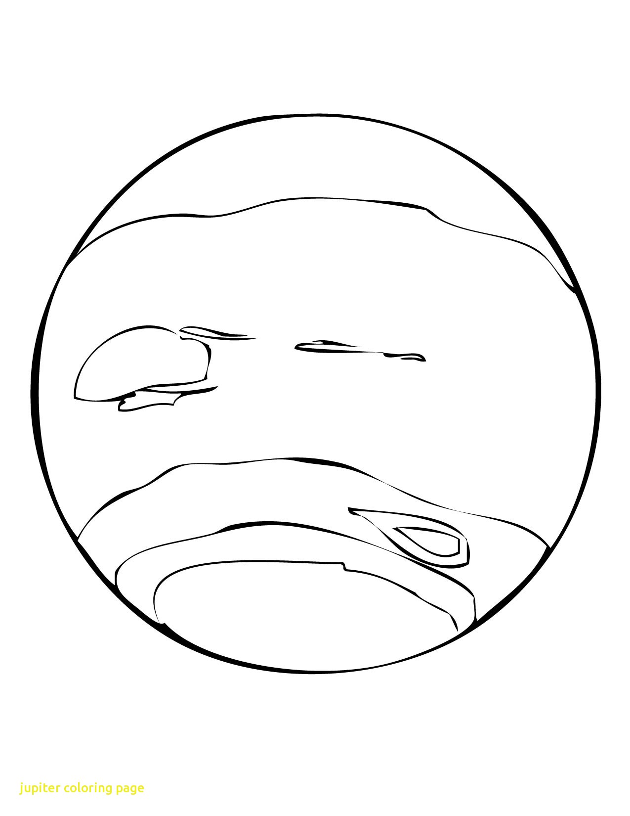 1275x1650 Jupiter Coloring Page