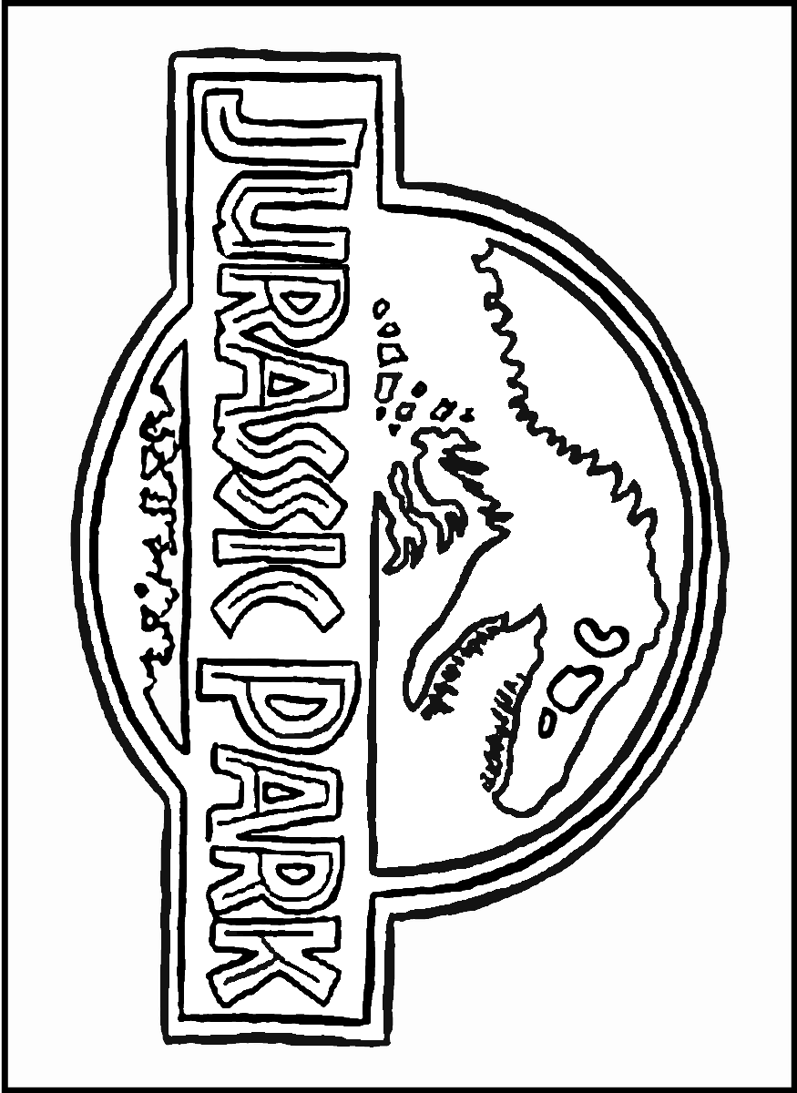 875x1200 Jurassic World Coloring 1