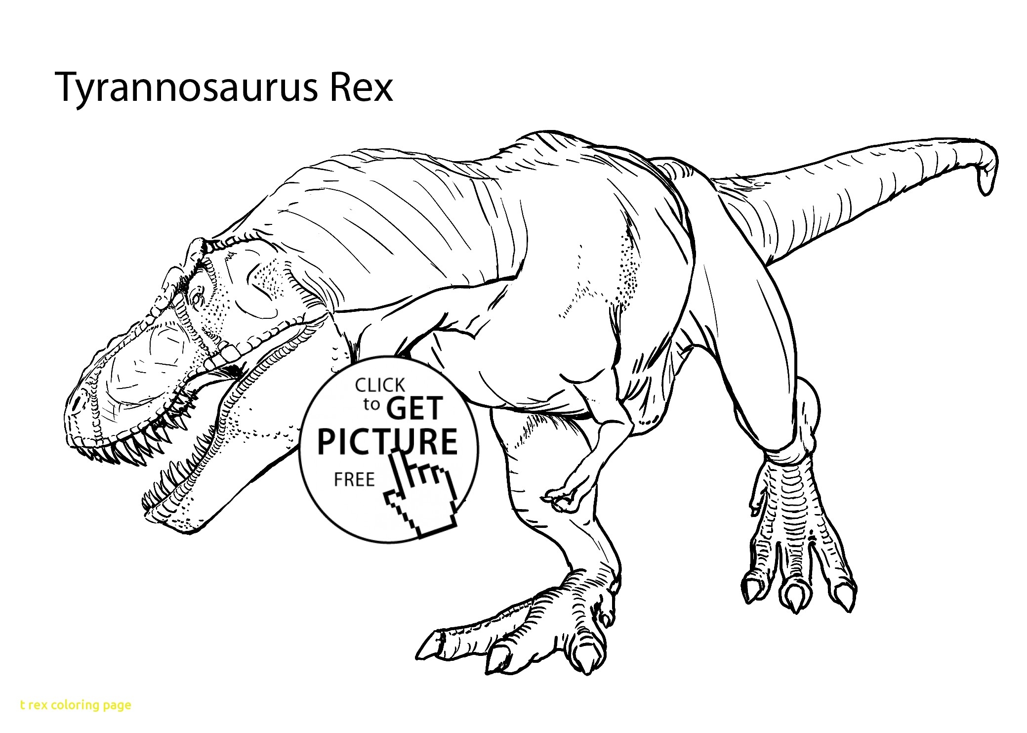 2079x1483 Jurassic Park T Rex Coloring Page To Tyrannosaurus Pages
