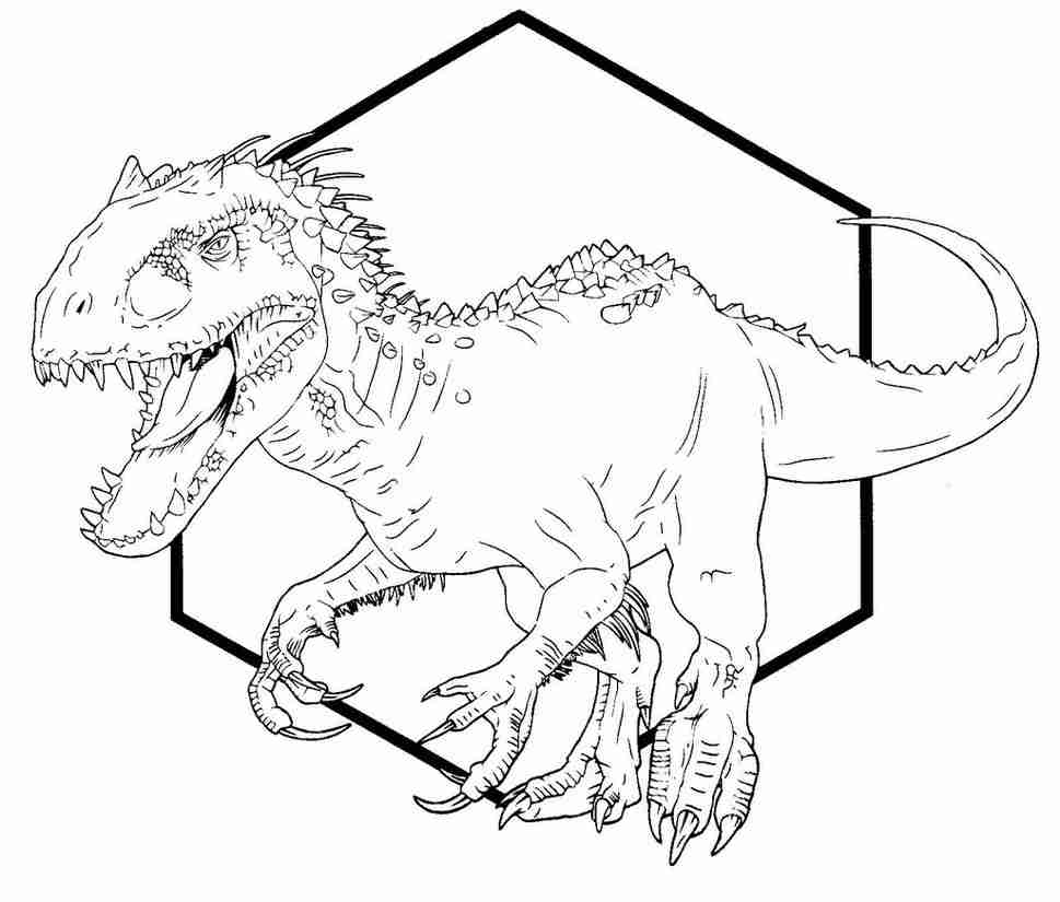 969x825 Nice Jurassic Park T Rex Coloring Pages 7001 New Auto Market