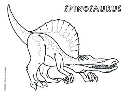 440x330 Spinosaurus Coloring Pages Best Coloring Pages Image Jurassic Park