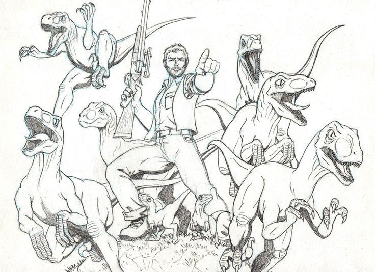 736x534 Inspirational Jurassic Park Raptor Coloring Pages 53 Best Jurassic