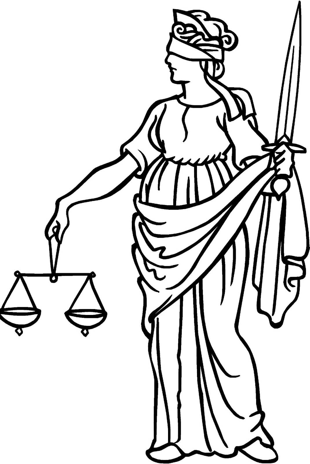 1070x1600 Gladly Lerne, Gladly Teche Lady Justice Coloring Book