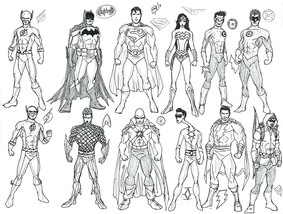 900x682 Justice League Coloring Book Plus Coloring Pages Justice League