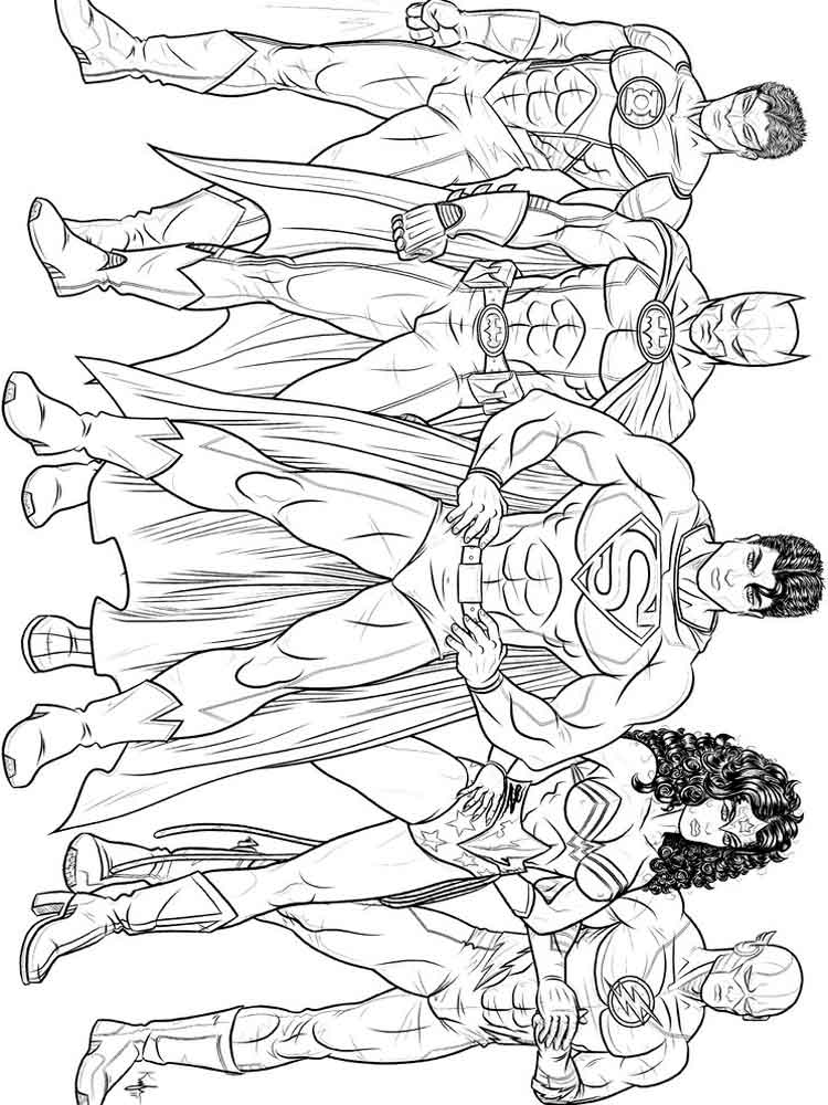 750x1000 Justice League Coloring Pages Elegant Justice League Printable
