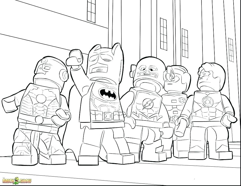 970x750 Coloring Pages Justice League Justice League Coloring Pages