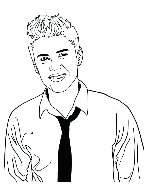 600x776 Justin Bieber Coloring Games Color S S Color Pages Justin Bieber