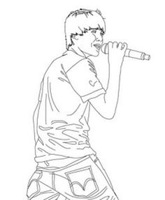 236x287 Justin Bieber Coloring Page Coloring Pages Justin