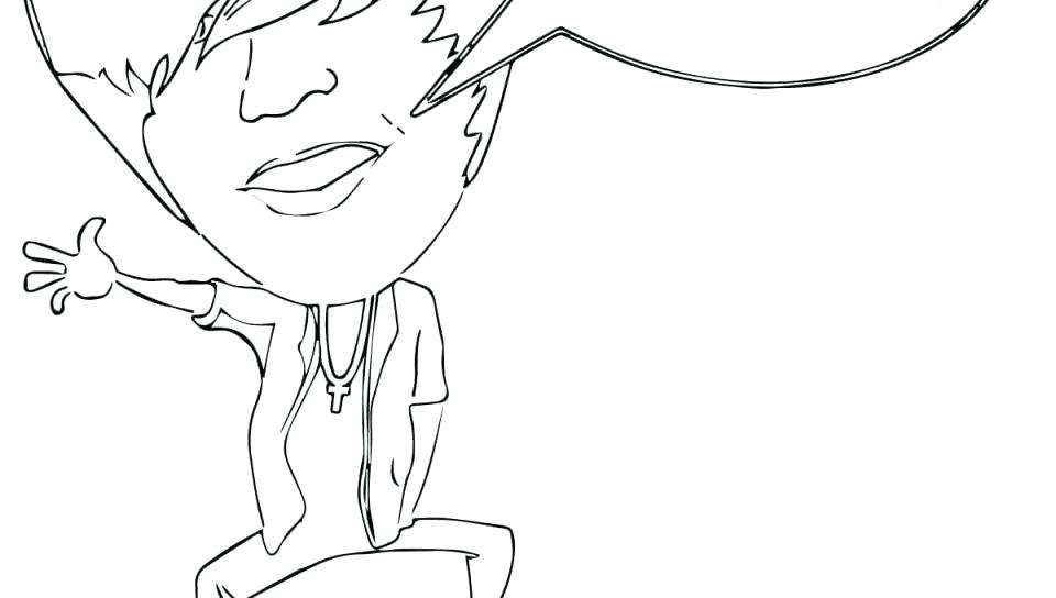 960x544 Justin Bieber Coloring Page Coloring For Kids Dreaded Pages Big