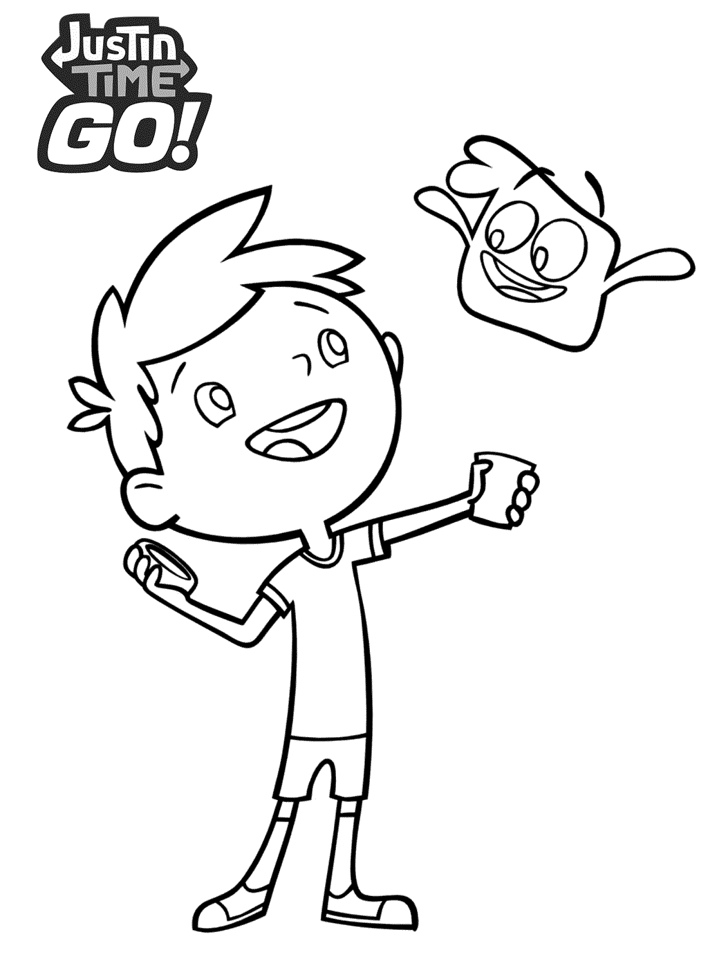 1024x1400 Justin Time Coloring Pages