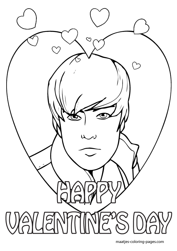 595x842 Justin Time Coloring Pages