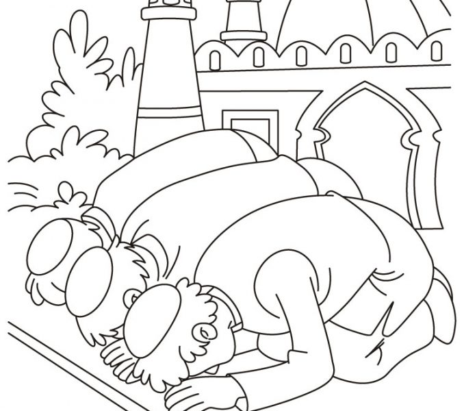 678x600 Old Fashioned Islamic Coloring Pages Motif