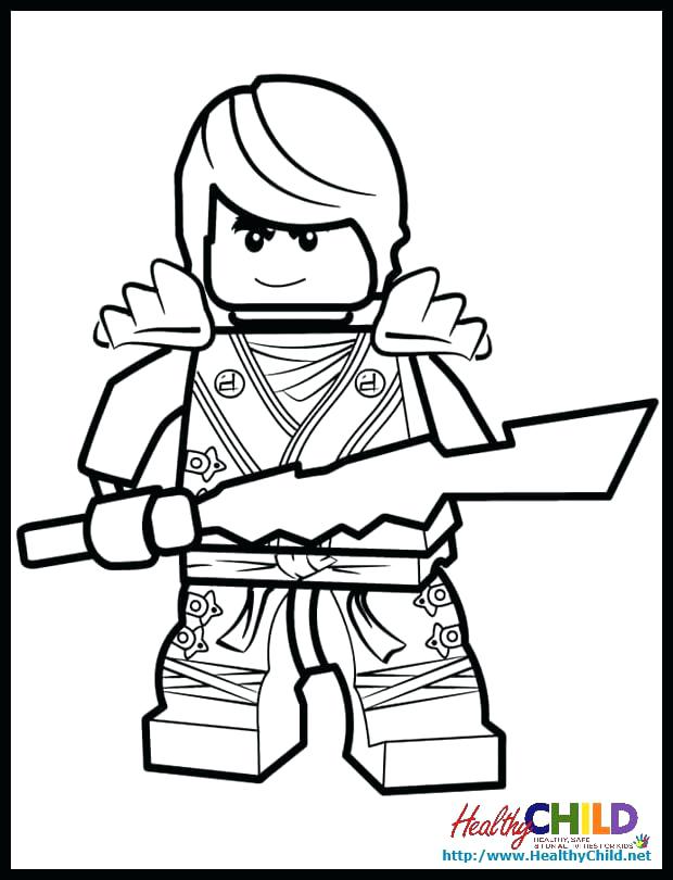 620x810 Ninjago Kai Coloring Pages Color Online Lego Ninjago Kai Colouring