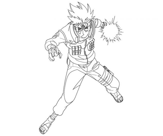 650x542 Hatake Kakashi Coloring Pages H9 Nice Coloring Pages For Kids