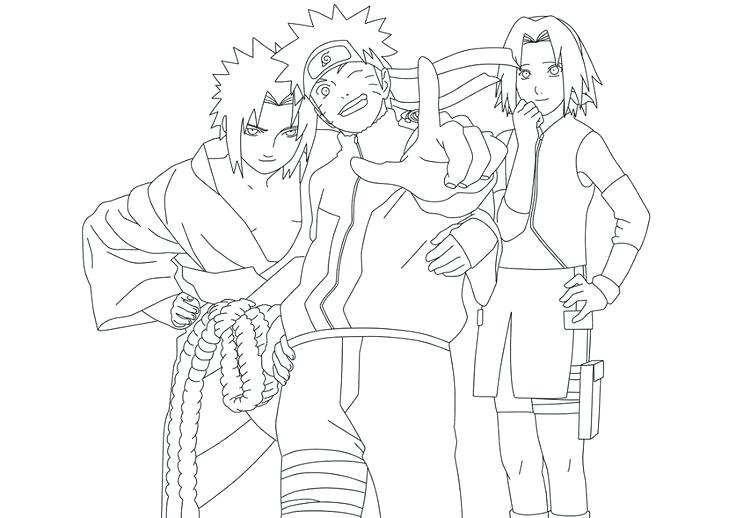 736x518 Kakashi Coloring Pages Coloring Pages A Kakashi Hatake Coloring