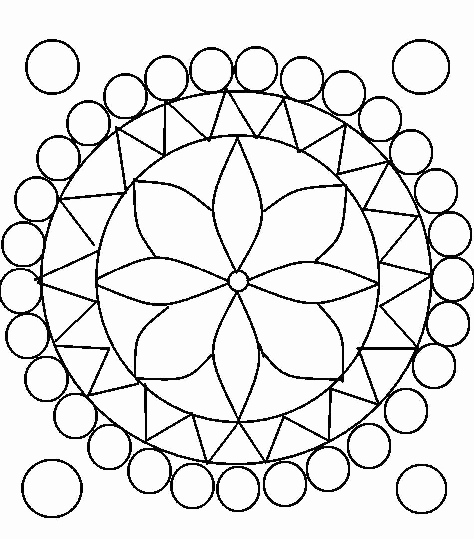 950x1080 Kaleidoscope Coloring Pages Pictures Kaleidoscope Coloring Pages
