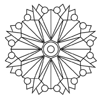 200x197 Goa Kaleidoscope Amp Art Gallery Coloring Books