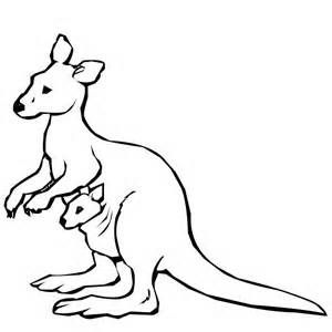 300x300 Animal Coloring Kangaroo Coloring Pages Kids School