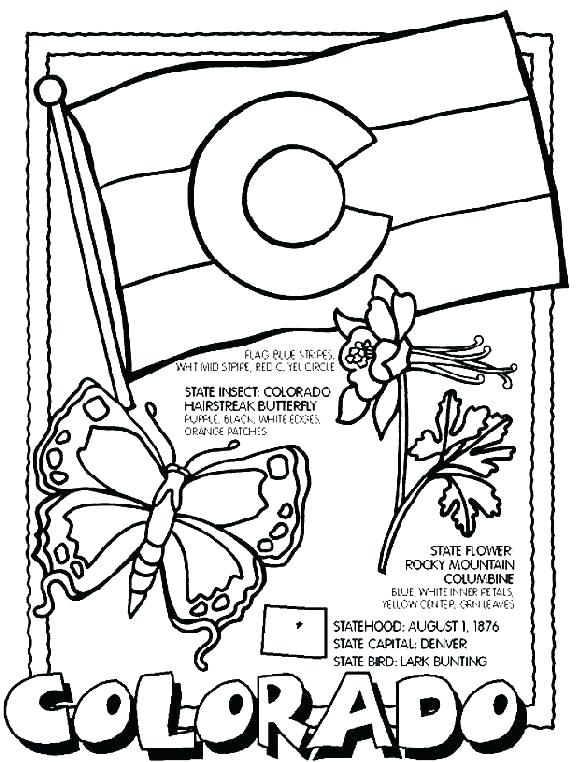 586x762 Texas State Symbols Coloring Pages State Flag Coloring Page State