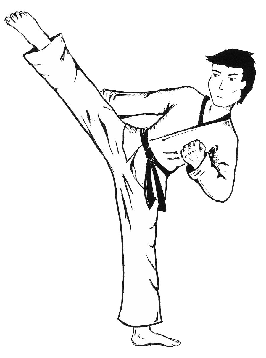 899x1209 Karate Colouring Pages Png Coloring Maxvision Best Of Studynow Me