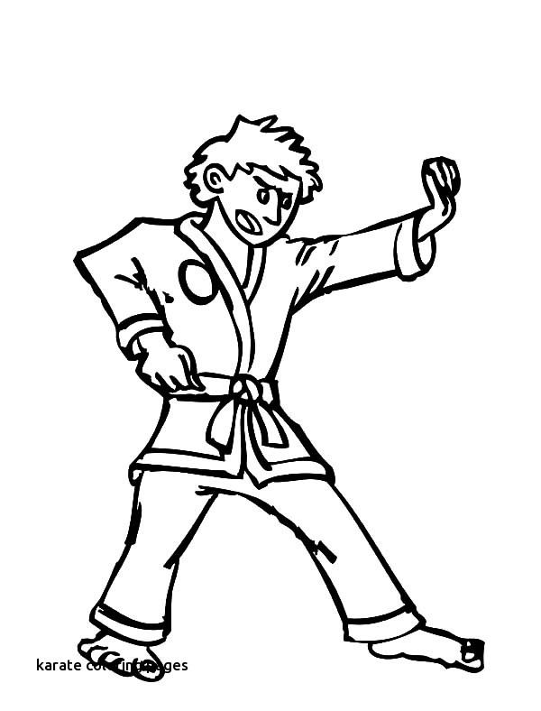 600x788 Smurf Karate Coloring Page Wecoloringpage Karate Uniform Coloring