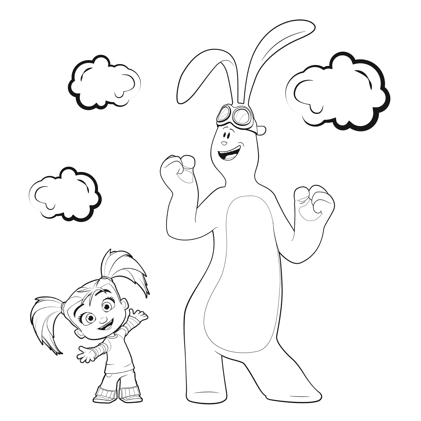 1400x1400 Kate Amp Mim Mim Coloring Pages