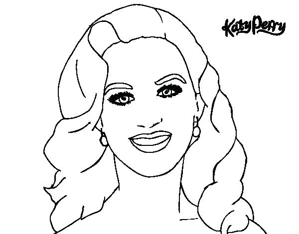 600x470 Katy Perry Coloring Page Katy Perry Printable Colouring Pages