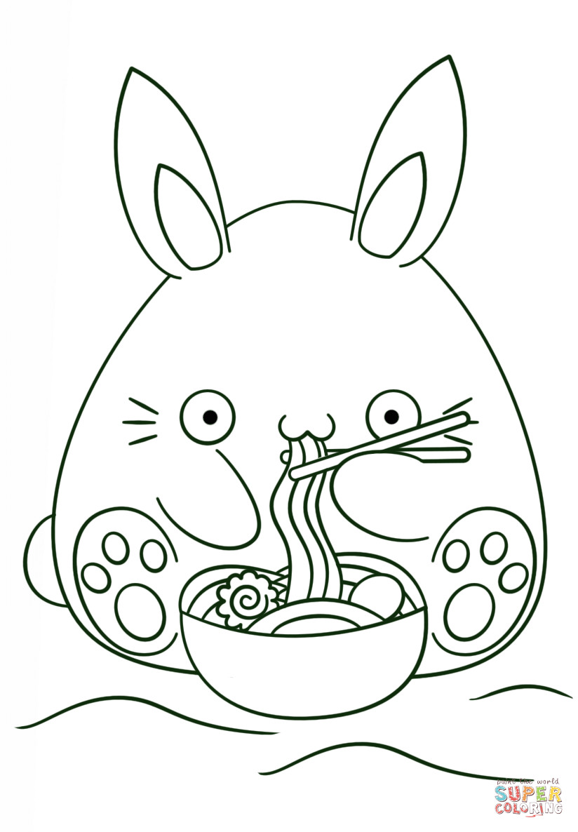 824x1186 Kawaii Animals Coloring Pages Tixac