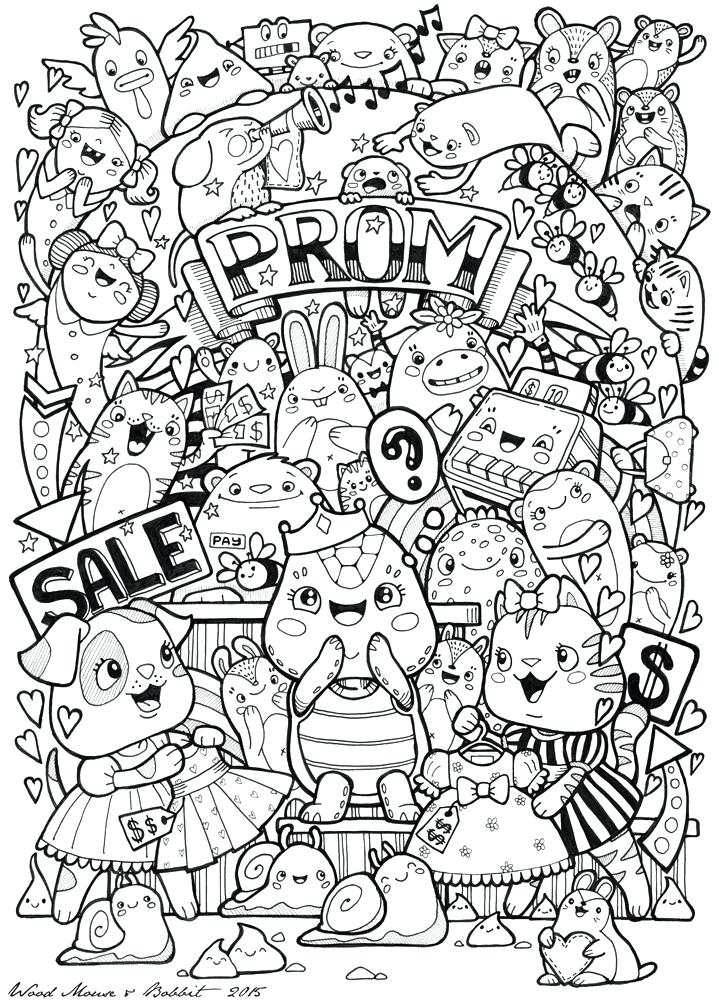 719x1000 Kawaii Coloring Book Printable Pictures Coloring Pages On Seasonal