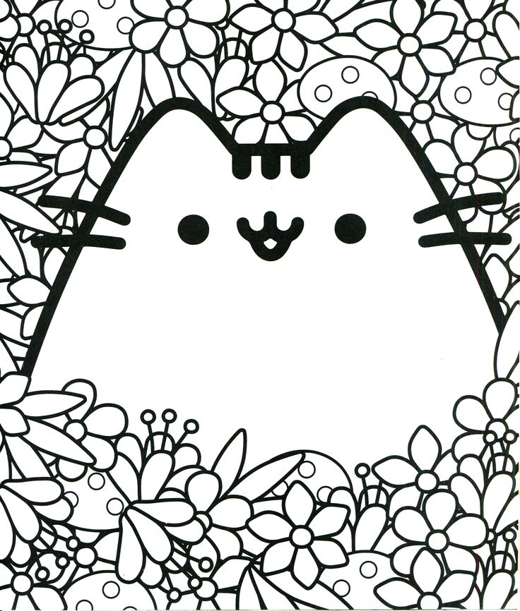 736x866 Kawaii Coloring Pages