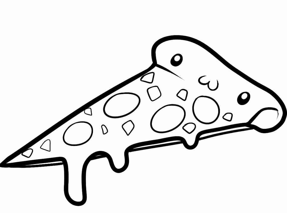 1155x860 Cute Kawaii Food Coloring Pages Home In Studynow Me Ripping And