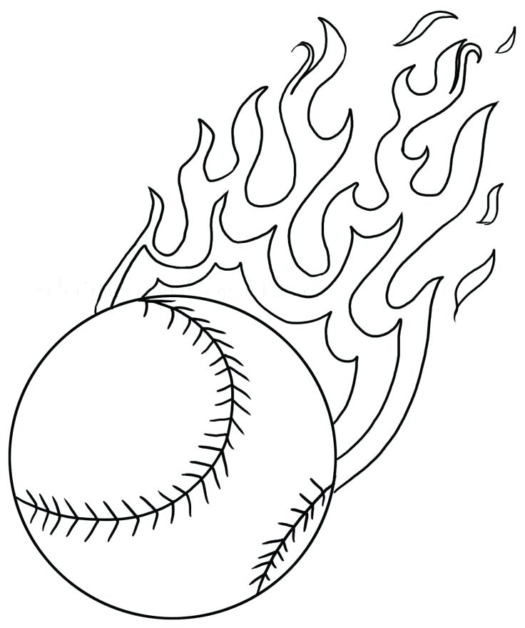 736x879 Baseball Coloring Pages Kid Baseball Batter Batter Coloring Page