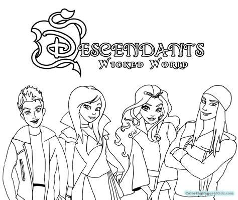 474x398 Coloring Pages For Disney Descendants ~