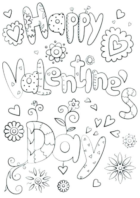 470x663 Valentines Day Coloring Book Printable Valentines Day Coloring