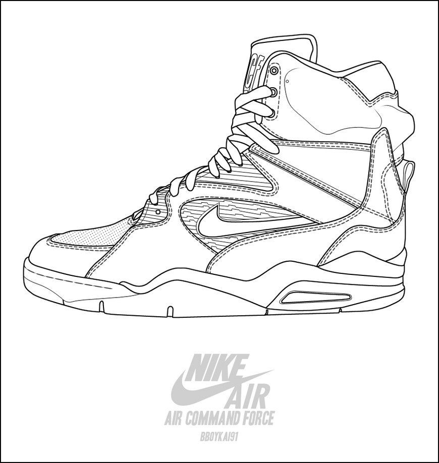 870x918 Kd Shoes Coloring Pages