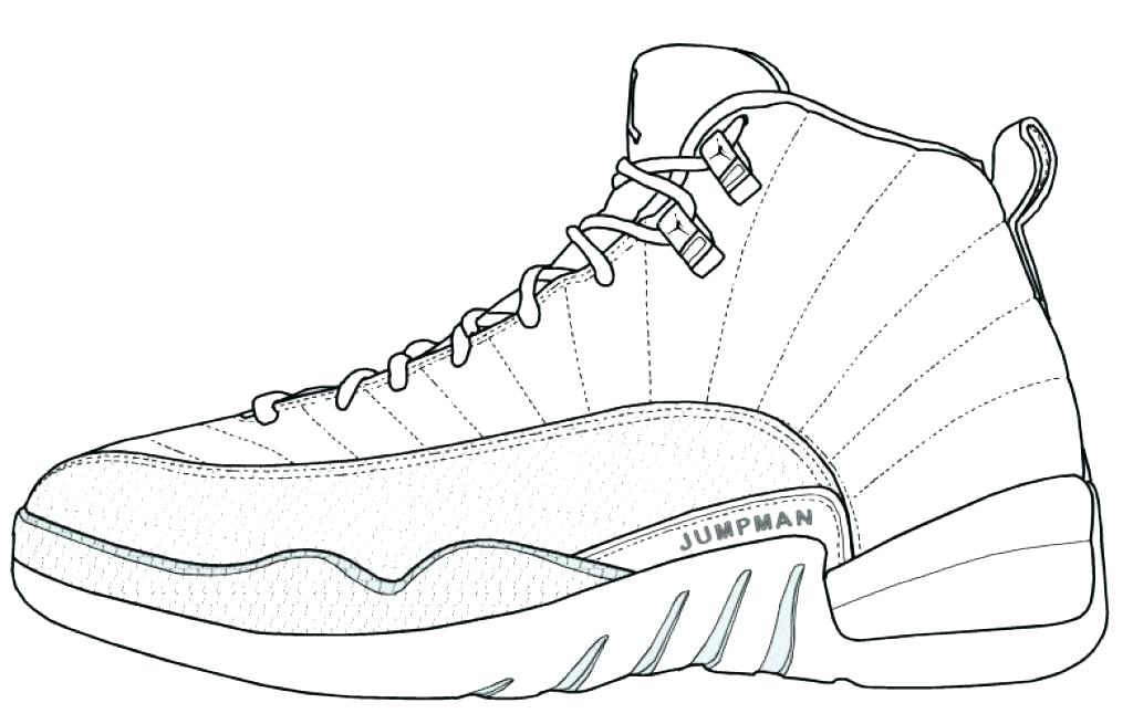 1024x655 Kd Sneaker Coloring Pages